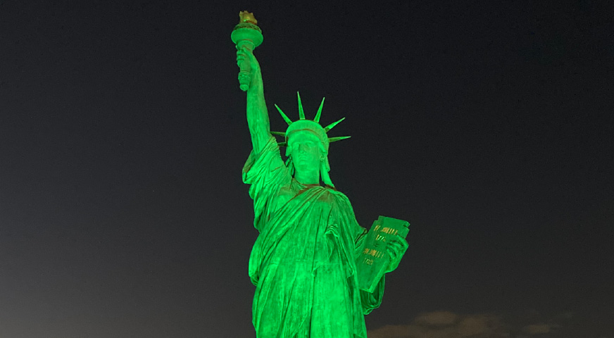 自由の女神像写真